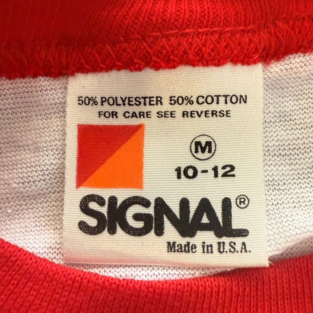 NEW Vintage 1985 Pete Rose Breaks the Record Cincinnati Reds T Shirt Boys 10-12 - Picture 5 of 8
